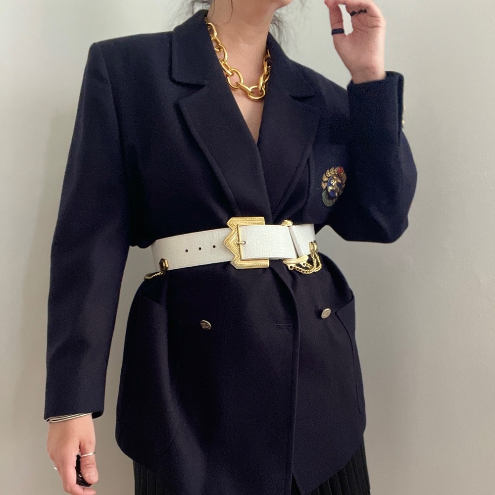 SOLD Burberrys of London 1970s Equestrian Jacket - Picture 4 of 14